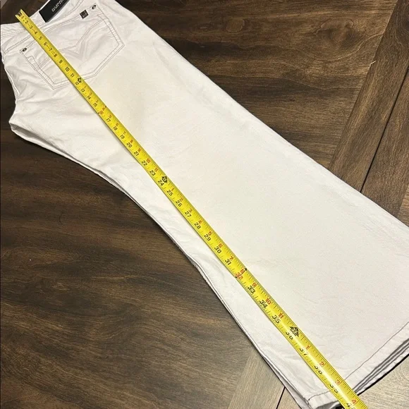 Buffalo David Bitton Men's White Kemitch Slim Boot King Fit Jean - Picture 14 of 14